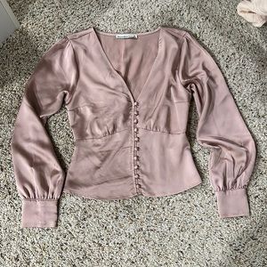 Abercrombie and Fitch Long Sleeve Blouse